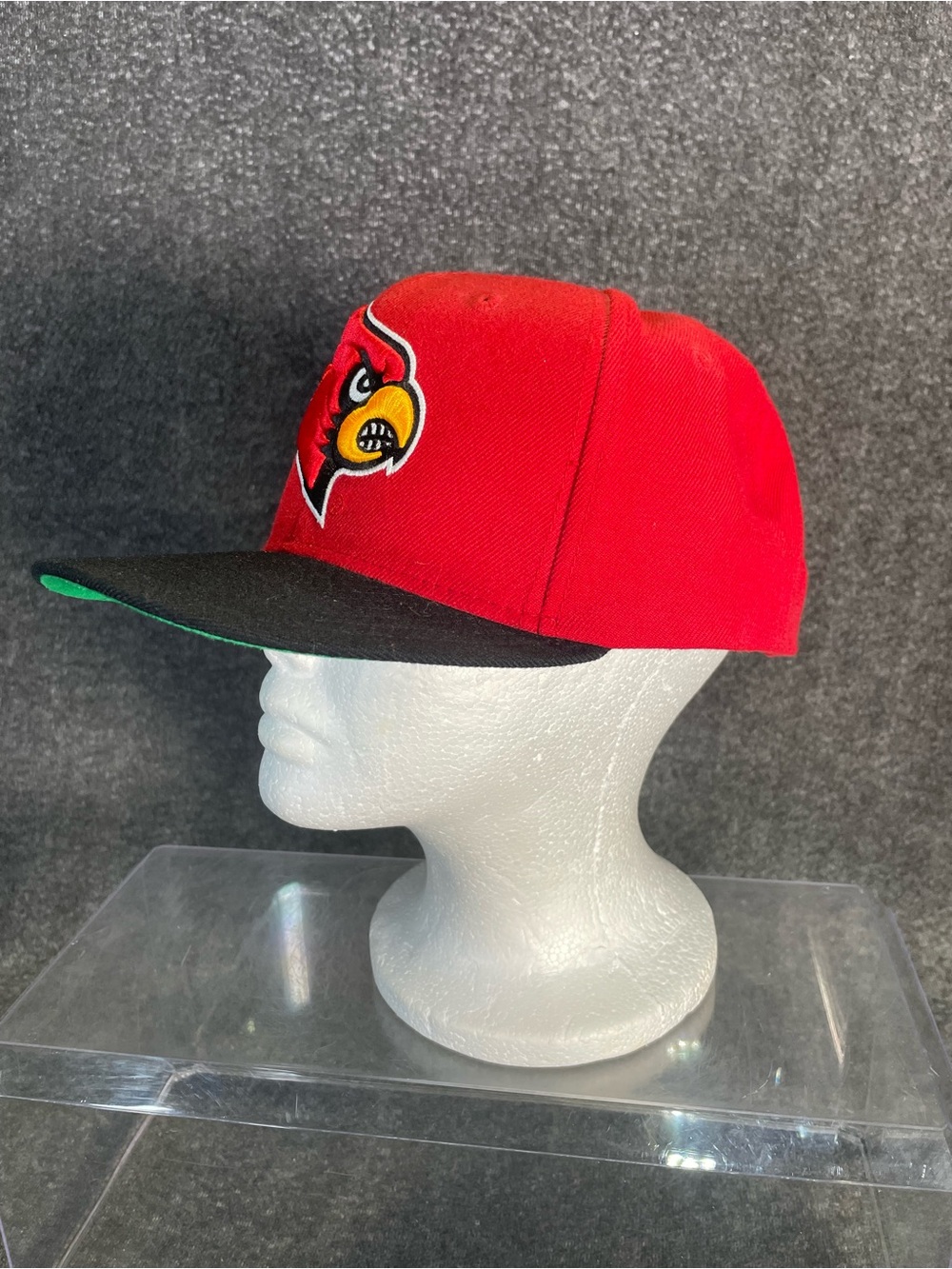 Adidas Louisville Cardinals Baseball Snapback Hat Embroidered Logo - New